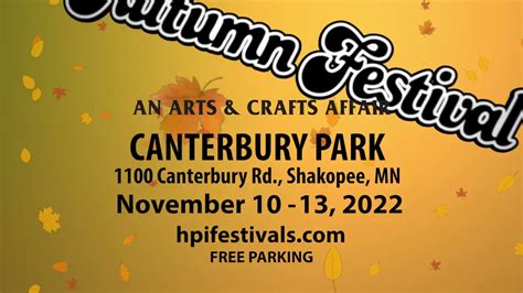 fall festival canterbury park